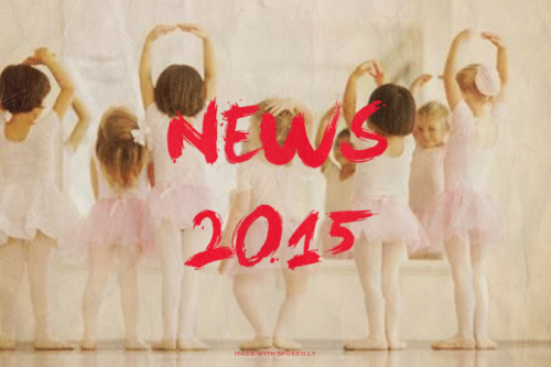 Grandi novità per il 2015!