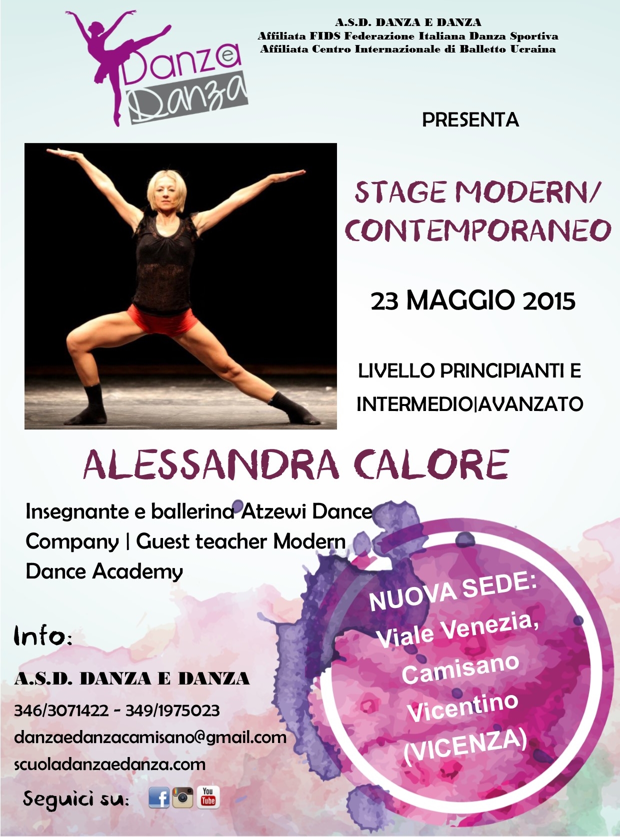 Stage modern con Alessandra Calore