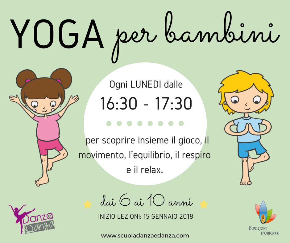 Corso Di Yoga Per Bambini A Camisano Vicentino Danza E Danza