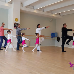 A danza con Papà 2018 – piccole ballerine ballano con il loro papà